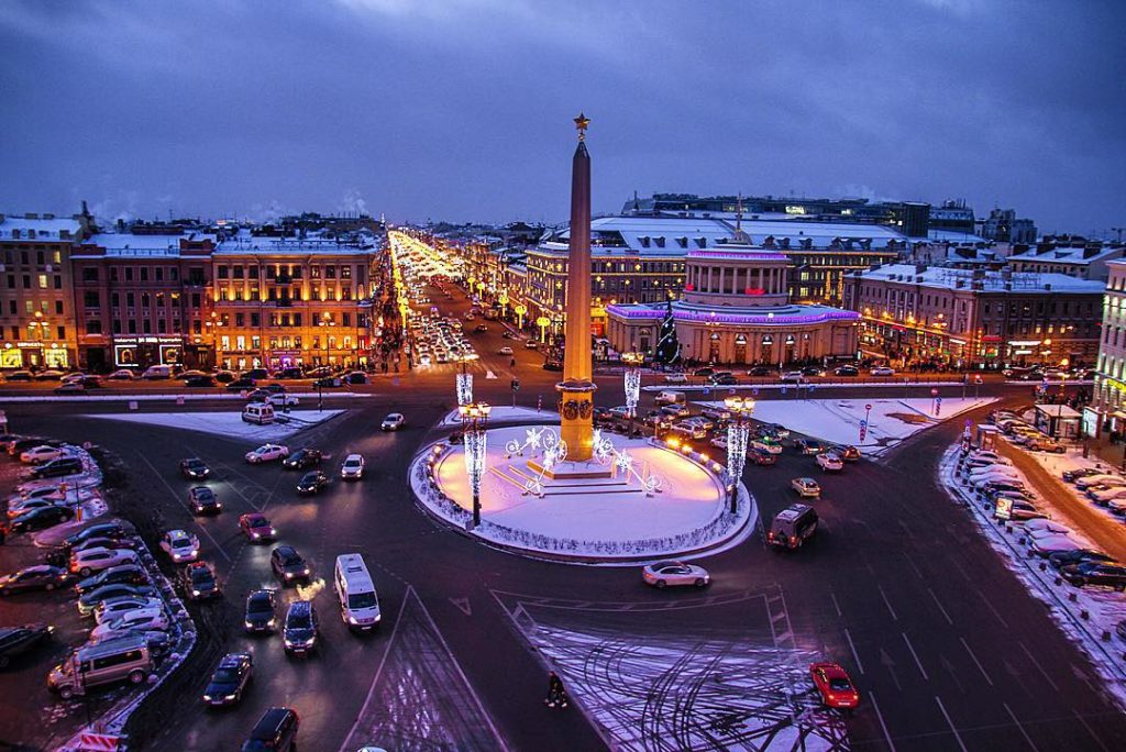 Фото площади восстания в санкт петербурге